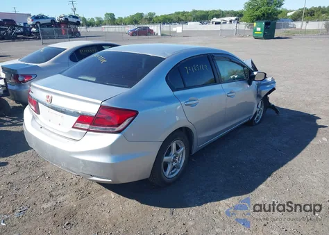 2013 Honda Civic Lx from USA, damaged, VIN 19XFB2F51DE026770